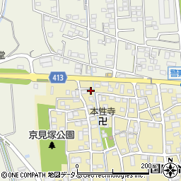 静岡県磐田市国府台608周辺の地図