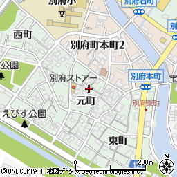 兵庫県加古川市別府町元町27周辺の地図