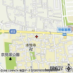 静岡県磐田市国府台393周辺の地図