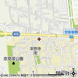 静岡県磐田市国府台394周辺の地図