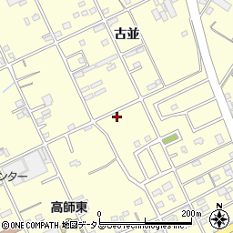 愛知県豊橋市西幸町古並106周辺の地図