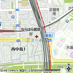 ＦＥＬＬＯＷＧＹＭ西中島店周辺の地図