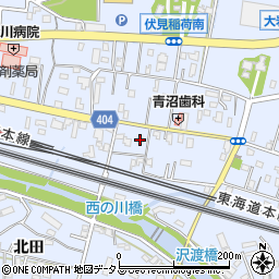 愛知県豊橋市大岩町西郷内60周辺の地図