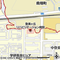 医療法人社団生和会 登美ヶ丘リハビリテーション病院周辺の地図
