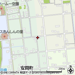 静岡県浜松市中央区安間町83周辺の地図