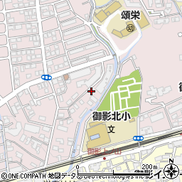 兵庫県神戸市東灘区御影山手2丁目3-10周辺の地図