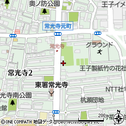 セブンイレブン尼崎常光寺３丁目店周辺の地図
