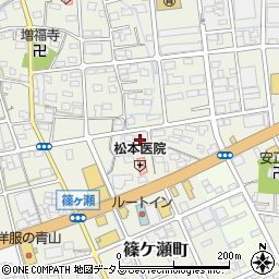 静岡県浜松市中央区篠ケ瀬町1121周辺の地図