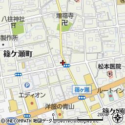 静岡県浜松市中央区篠ケ瀬町860周辺の地図
