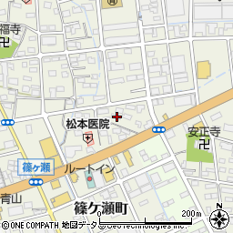 静岡県浜松市中央区篠ケ瀬町1131周辺の地図