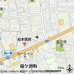 静岡県浜松市中央区篠ケ瀬町1154周辺の地図