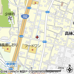 静岡銀行　山下支店周辺の地図