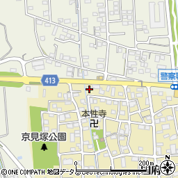 静岡県磐田市国府台397周辺の地図