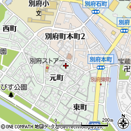 兵庫県加古川市別府町元町33周辺の地図