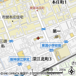 神戸市立幼稚園東灘のぞみ幼稚園周辺の地図