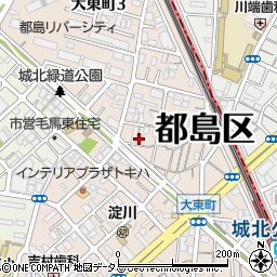中井文化東棟周辺の地図