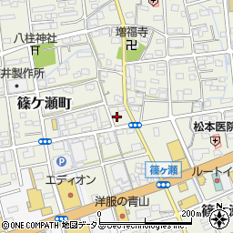 静岡県浜松市中央区篠ケ瀬町859周辺の地図