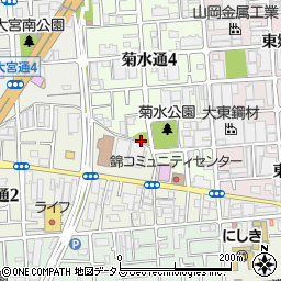 大阪府守口市菊水通4丁目18周辺の地図