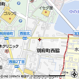 兵庫県加古川市別府町西脇121周辺の地図