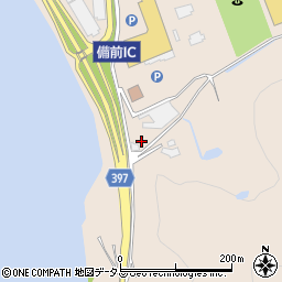 岡山県備前市穂浪2441周辺の地図
