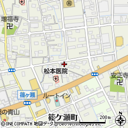 静岡県浜松市中央区篠ケ瀬町1125周辺の地図