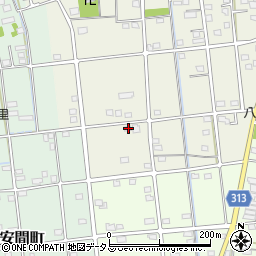 静岡県浜松市中央区中野町4281周辺の地図