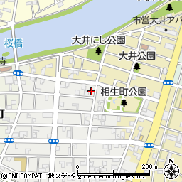 三重県津市相生町279周辺の地図