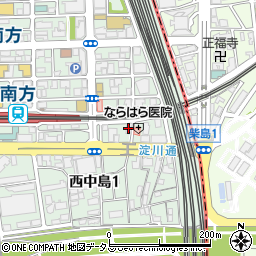 アルバート新大阪ビル周辺の地図