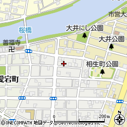 三重県津市相生町289周辺の地図