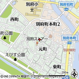 兵庫県加古川市別府町元町52周辺の地図