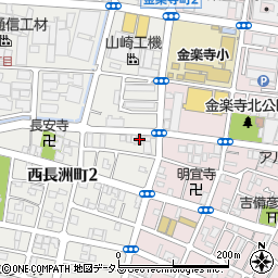 竹内建設社員寮周辺の地図