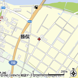 静岡県牧之原市勝俣2081-7周辺の地図
