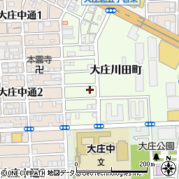 兵庫県尼崎市大庄川田町52周辺の地図
