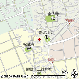 静岡県袋井市松袋井8周辺の地図