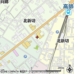 愛知県豊橋市向草間町北新切123周辺の地図