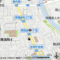 ミニストップ尼崎東難波４丁目店周辺の地図