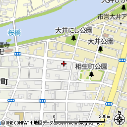 三重県津市相生町264周辺の地図