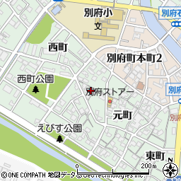 兵庫県加古川市別府町元町70周辺の地図