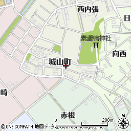 愛知県豊橋市城山町35-9周辺の地図
