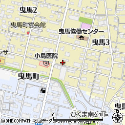 セブンイレブン浜松曳馬店周辺の地図