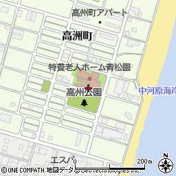 特養老人ホーム青松園周辺の地図