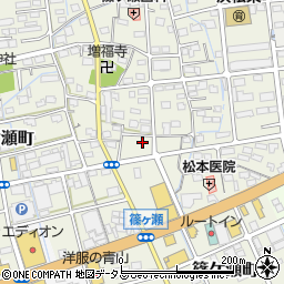 静岡県浜松市中央区篠ケ瀬町719周辺の地図