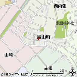 愛知県豊橋市城山町1-30周辺の地図