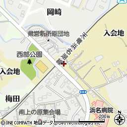 静岡県湖西市新所岡崎梅田入会地15-266周辺の地図