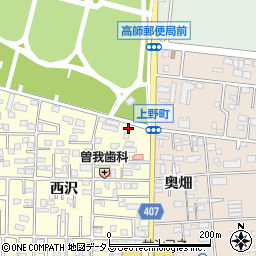 愛知県豊橋市高師町西沢6周辺の地図