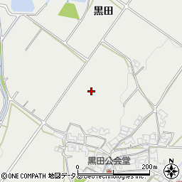 兵庫県神戸市西区平野町黒田周辺の地図