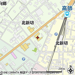 愛知県豊橋市向草間町北新切126周辺の地図