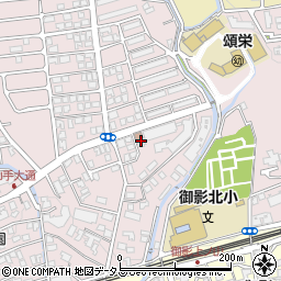 兵庫県神戸市東灘区御影山手2丁目7周辺の地図