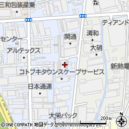土井住設株式会社周辺の地図