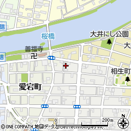 三重県津市相生町245周辺の地図